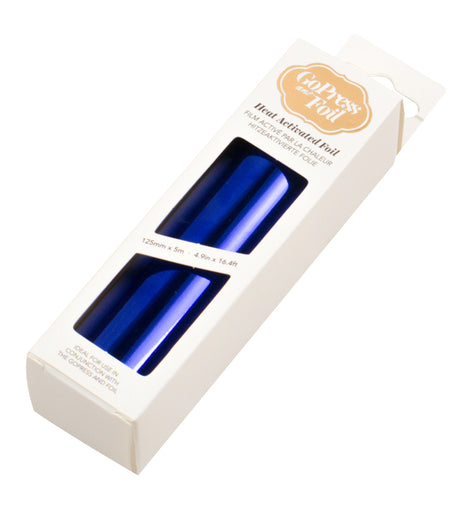 Blue (Mirror Finish) Heat Activated Foil CO725358