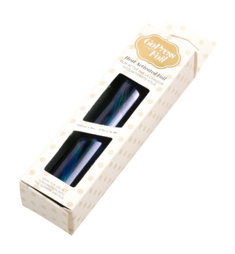 Navy Blue (Light Iridescent Finish) Heat Activated Foil CO725393