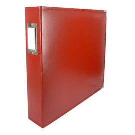 Classic Superior faux Leather Red Album 12in x 12in CO725396