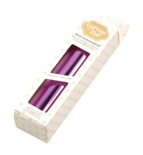 Purple (Matte Finish) Heat Activated Foil CO725678