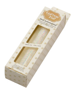 Pearl (Iridescent Flakes Mirror Finish) Heat Activated Foil CO725699
