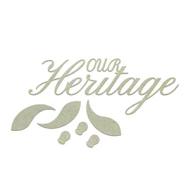 Couture Creations Our Heritage Chipboard (7pc) CO725859