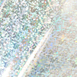 Silver (Iridescent Sequin Pattern) Heat Activated Foil CO726046