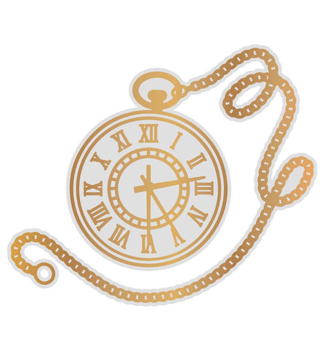 Couture Creations Pocket Watch (1pc) Gentlemans Emporium Collection, Cut, Foil & Embossing Die 97mm x 82mm CO726854