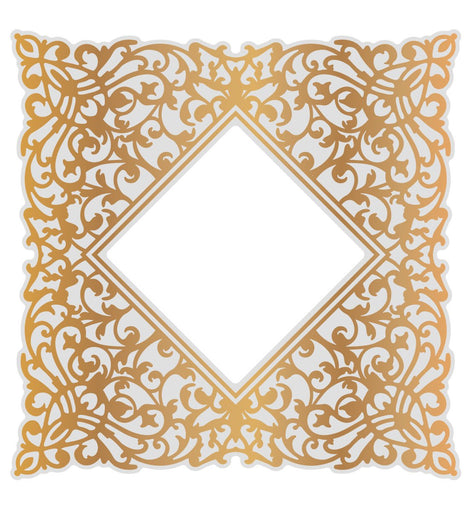 Couture Creations Ornate Background (1pc) Gentlemans Emporium Collection, Cut, Foil & Embossing Die 112mm x 112mm CO726857