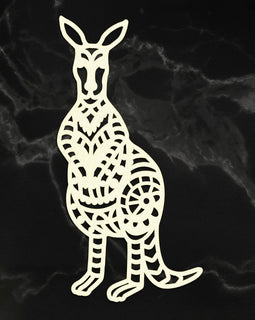 Couture Creations Coasterboard - Sunburnt Country - Traditional Kangaroo (1pc)