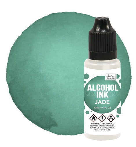 Couture Creations Alcohol Ink Bottle / Jade 12ml (0.4fl oz) CO727302