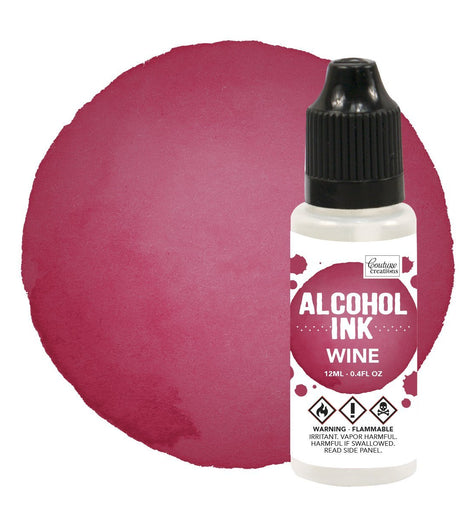 Couture Creations Alcohol Ink Cranberry / Wine 12ml (0.4fl oz) CO727306