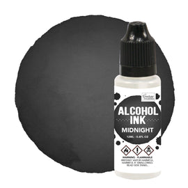 Couture Creations Alcohol Ink Pitch Black / Midnight 12ml (0.4fl oz) CO727322