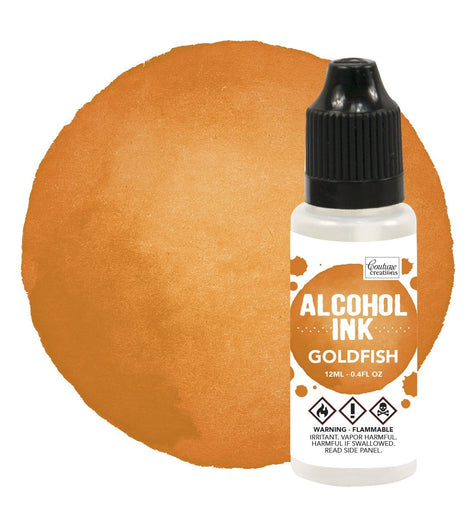 Couture Creations Alcohol Ink Sunset Orange / Goldfish 12ml (0.4fl oz) CO727334