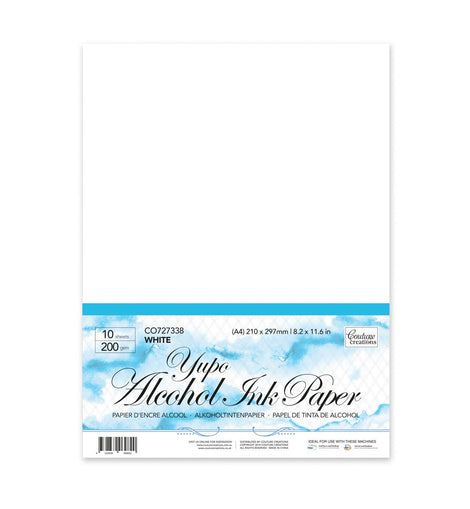 Couture Creations *Yupo Paper - White A4 - 200gsm (10 sheets per pack)
