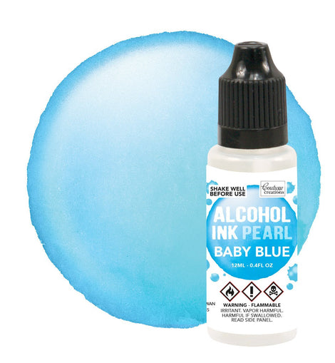 Couture Creations Alcohol Ink Tranquil / Baby Blue Pearl 12ml (0.4fl oz) CO727367