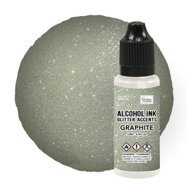 Graphite Glitter Accents Alcohol Ink - 12mL CO727665