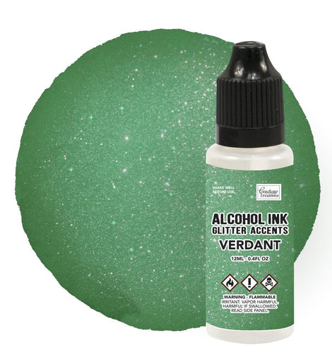 Verdant Glitter Accents Alcohol Ink - 12mL CO727671
