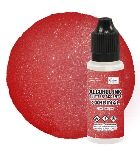 Cardinal Glitter Accents Alcohol Ink - 12mL CO727672