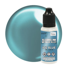 Ice Blue Metallic Alloy Alcohol Ink CO727887