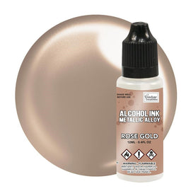 Rose Gold Metallic Alloy Alcohol Ink CO727889