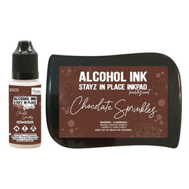 Chocolate Sprinkles Pearlescent Stayz In Place Alcohol Ink and Ink Pad CO728171