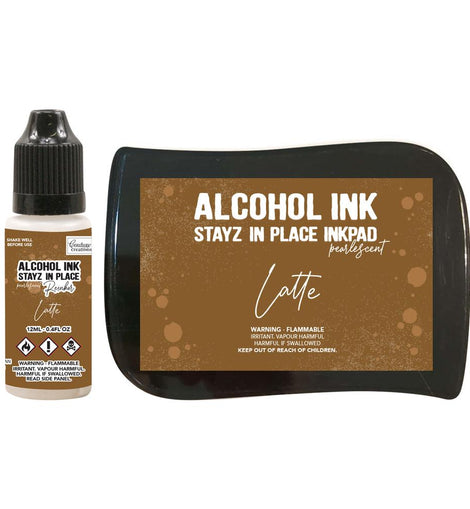 Latte Pearlescent Stayz In Place Alcohol Ink and Ink Pad CO728172