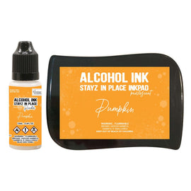 Pumpkin Pearlescent Stayz In Place Alcohol Ink and Ink Pad CO728177