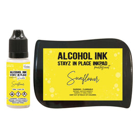Sunflower Pearlescent Stayz In Place Alcohol Ink and Ink Pad CO728179