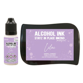 Lilac Pearlescent Stayz In Place Alcohol Ink and Ink Pad CO728184