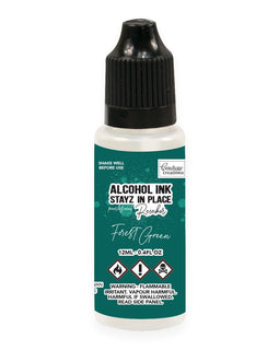 Forest Green Pearlescent Stayz In Place Alcohol Ink Reinker CO728223