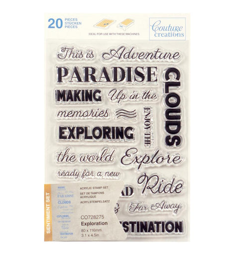 Exploration Sentiment Stamp Set (20pc) CO728275