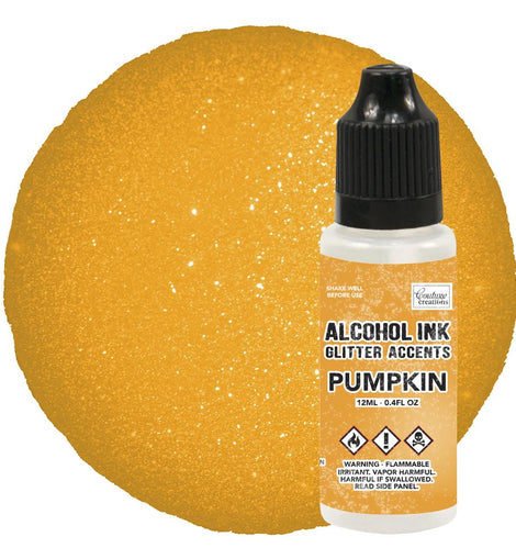 Pumpkin Glitter Accents Alcohol Ink - 12mL CO728347