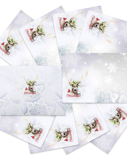 Snow Deer Christmas Envelopes CO728543