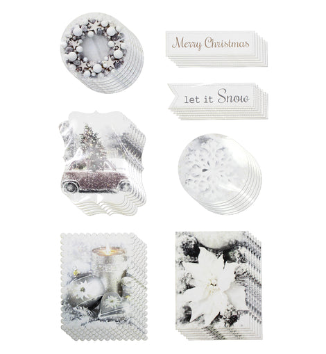 Winter Snow Die Cuts CO728551