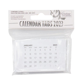 Calendar Tabs 2023 10 sets of 12 months CO728766
