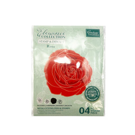 Rose Mini Layering Stamp & Die Set (4pc) CO728842