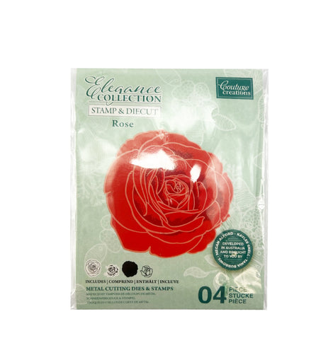 Rose Mini Layering Stamp & Die Set (4pc) CO728842