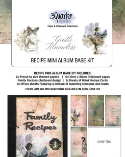 Gentle Reminders Recipe Mini Album Basic Kit