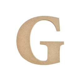 G - 9cm Wooden Letter