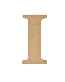 I - 9cm Wooden Letter