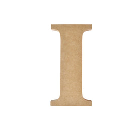 I - 9cm Wooden Letter