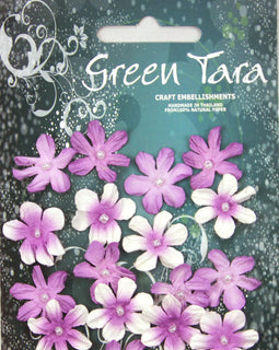 20 Lavender Mini Flowers (MFL)
