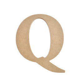 Q - 9cm Wooden Letter