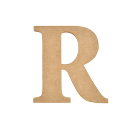 R - 9cm Wooden Letter