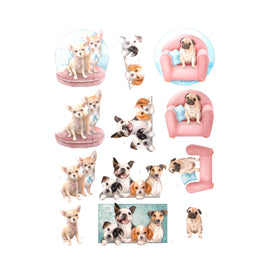 Couture Creations 3D Diecut Decoupage Pushout Kit - Amy Design - Dog's Life - All kind of Dogs
