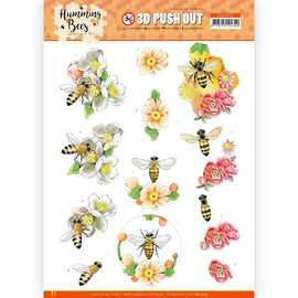 Humming Bees 3D Pushout SB10559