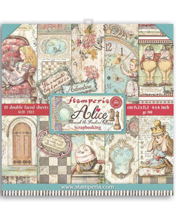 Alice Through the Looking Glass 6"x6" Paper Pad SBBXS02
