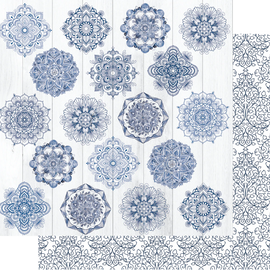 Periwinkle Paper - Collection Moody Blues 12x12 UCP2377