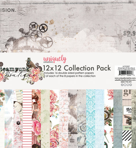 Steampunk Boutique Collection Pack 12x12 UCP2397