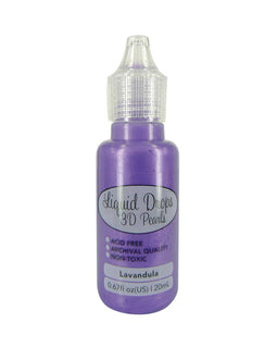 Ultimate Crafts Liquid Drops 3D Pearls - Lavandula