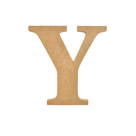 Y - 9cm Wooden Letter