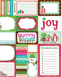 Echo Park - Journaling Cards - Holly Jolly Christmas Collection (HJ20013)